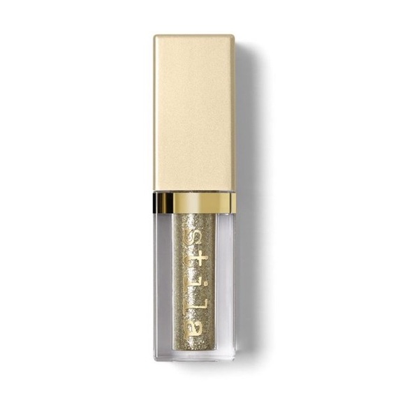 Stila Magnificent Metals Glitter & Glow Liquid Eyeshadow in Shade Gold Goddess - Picture 3 of 5